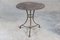 French Painted Arras Iron Side Table, 1910s, Image 5