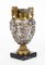 Urne cinerarie Grand Tour in bronzo argentato, Francia, XIX secolo, set di 2, Immagine 7