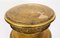 Vitrina de pedestal cilíndrica francesa de madera dorada, siglo XIX, Imagen 7