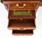 Large Georgian Revival Flame Mahogany Partners Pedestal Desk, 1980s, Image 12