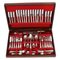 Vintage Mid-20th Century Silver Plated Cutlery, 1950s, Set of 125, Image 1