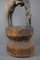 Antike Mann-Pferd-Skulptur aus Holz 8