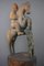 Antique Wooden Man to Horse Sculpture 7