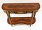 French Empire Marquetry Inlay Console Tables, Set of 2 2