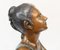 Bronze Seated Ballet Dancer Degas Ballerina Statue 7