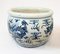 Chinese Blue and White Porcelain Nanking Dragon Planters, Set of 2 6