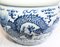 Chinese Blue and White Porcelain Nanking Dragon Planters, Set of 2, Image 5