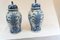 Vases Gingembre en Porcelaine Bleue et Blanche, Chine, Set de 2 7