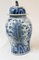 Chinese Blue and White Porcelain Ginger Vases, Set of 2 5