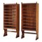 Modern Danish Oregon Pine Bookcases attributed to Rud. Rasmussen by Martin Nyrop, 1905, Set of 2 1