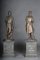 Large Bronzed Craftsmen's Guild Metalworker Statues, Set of 2, Image 2