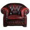 English Chesterfield Leather Club Chair 1