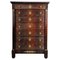 20th Century Empire Style Tall Chest of Drawers 1