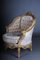 French Louis XVI Style Salon Seating Group, Set of 3 11