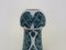Art Nouveau Vase with Floral Decoration in Earthenware by H. Gillieron, 1920s, Image 5