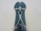Art Nouveau Vase with Floral Decoration in Earthenware by H. Gillieron, 1920s, Image 4
