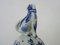 Blue and White Delfts Sphinx Vase from Boch Holland, 1950s 4