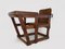 Childrens Chair with Wooden Table, 1950s 4