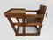 Childrens Chair with Wooden Table, 1950s 3