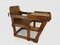 Childrens Chair with Wooden Table, 1950s 1