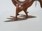 Brutalistische Hahnenskulptur aus Kupfer im Michel Anasse Stil, 1950er 7
