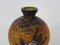 Art Deco Vase aus orange-gelbem Marmoreal Glas von Delatte Nancy, 1930er 6