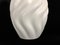 Weiße Vase von Royal Plateel Bakkerij Zuid-Holland, 1930er 5