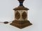 Italienische Florentiner Tischlampe aus geschnitztem Holz, 1950er 8