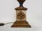 Italienische Florentiner Tischlampe aus geschnitztem Holz, 1950er 7
