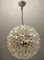 Large Esprit Murano Flower Chandelier attributed to Venini, 1960s 4