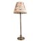 Art Deco Style Floor Lamp in Burnished Brass from Bottega Gadda, Milan, Italy, 1970s 1