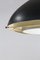 Black Aluminum Pendant Light from Stilnovo, 1960s 5