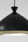 Black Aluminum Pendant Light from Stilnovo, 1960s 2