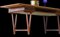 Tavolino da caffè modello 32 in teak con ripiano per giornali e cassetti di EW Bach, anni '60, Immagine 4