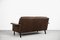 Mid-Century Scandinavian Modern 2-Seater Brown Leather Sofa 3330 by Arne Vodder for Fritz Hansen, 1960s, Image 13