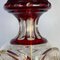 Lampada da tavolo scultorea in cristallo di Val Saint Lambert, Belgio, anni '70, Immagine 6