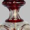 Lampada da tavolo scultorea in cristallo di Val Saint Lambert, Belgio, anni '70, Immagine 3