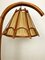 Lámpara de pie de bambú con mesa de bambú, Países Bajos, años 50, Imagen 15