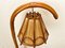 Lámpara de pie de bambú con mesa de bambú, Países Bajos, años 50, Imagen 4