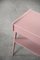 Vintage Scandinavian Modern Pink Pastel Powder Teak Nightstand from Ab Carlström & Co Möbelfabrik, 1950s, Image 3