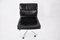 Schwarze Leder Soft Pad Chairs von Charles & Ray Eames für Vitra, 1970er, 2er Set 7