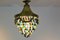 Neoklassische Acorn Deckenlampe, 1950er 2