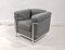 LC2 Armchair by Le Corbusier and Charlotte Perriand for Cassina 1