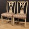 Italian Lacquered and Gilded Chairs, 1980s, Set of 2, Image 7