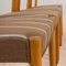 Teak and Oak Side Chairs by Kurt Østervig for Randers Møbelfabrik, 1956, Set of 4, Image 13
