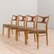 Teak & Eiche Beistellstühle von Kurt Østervig für Randers Møbelfabrik, 1956, 4 . Set 2