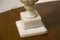 Lámpara de mesa vintage de mármol y vidrio, años 30, Imagen 5