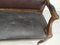 Antique Brown and Maroon Bistro Bench, Image 10