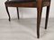 Antique Brown and Maroon Bistro Bench 19