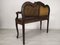 Antique Brown and Maroon Bistro Bench 18